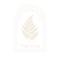 Paprotka - logo kremowe